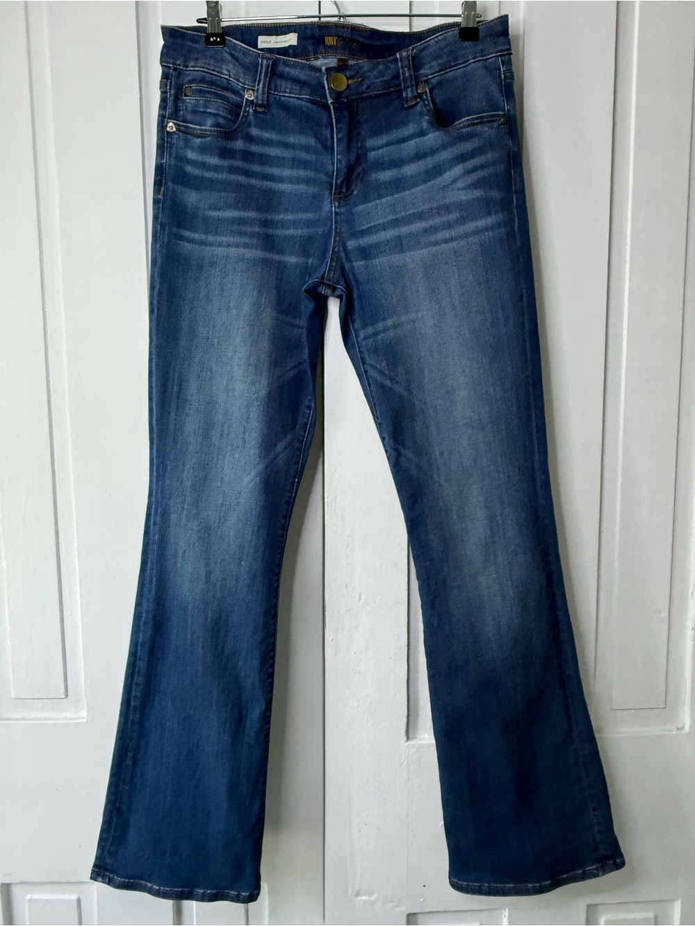 KUT from the Kloth Natalie High Rise Bootcut Jeans - 12